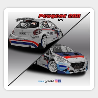 208 R5 Sticker